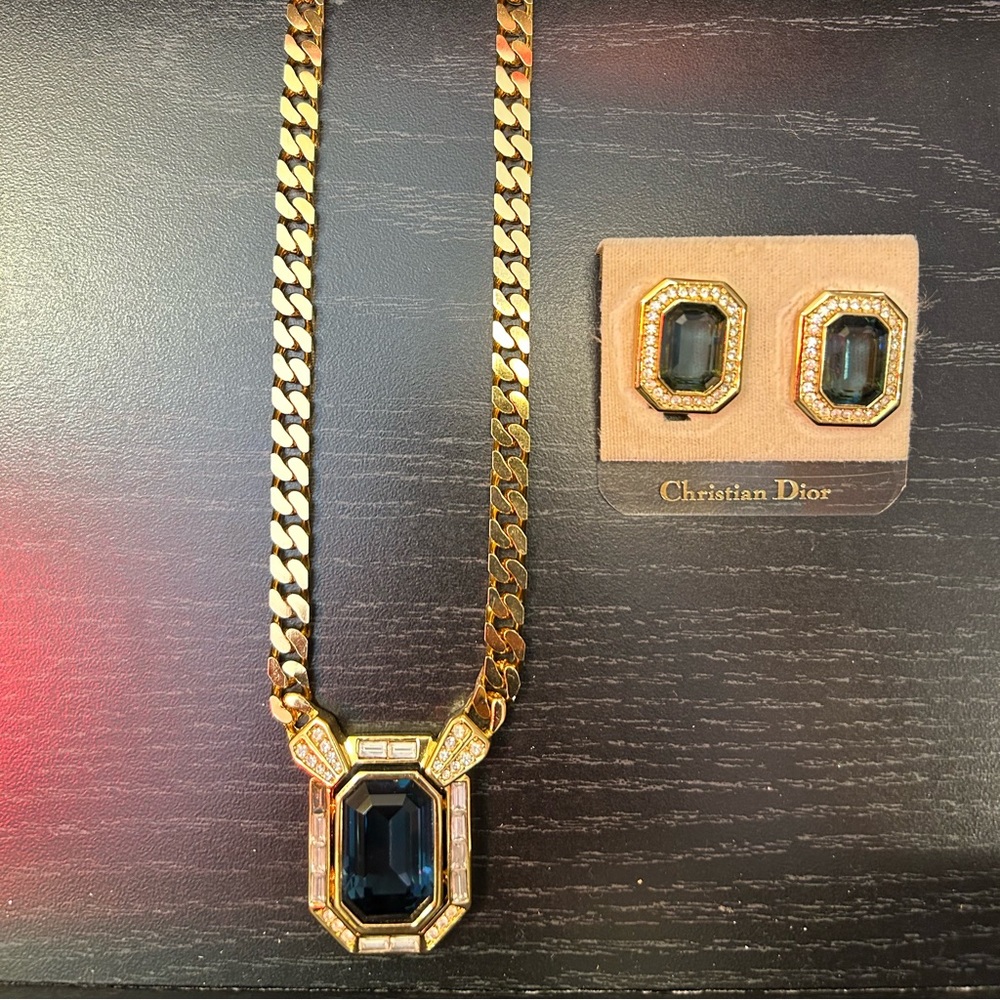 Christian Dior authentic vintage set with tag